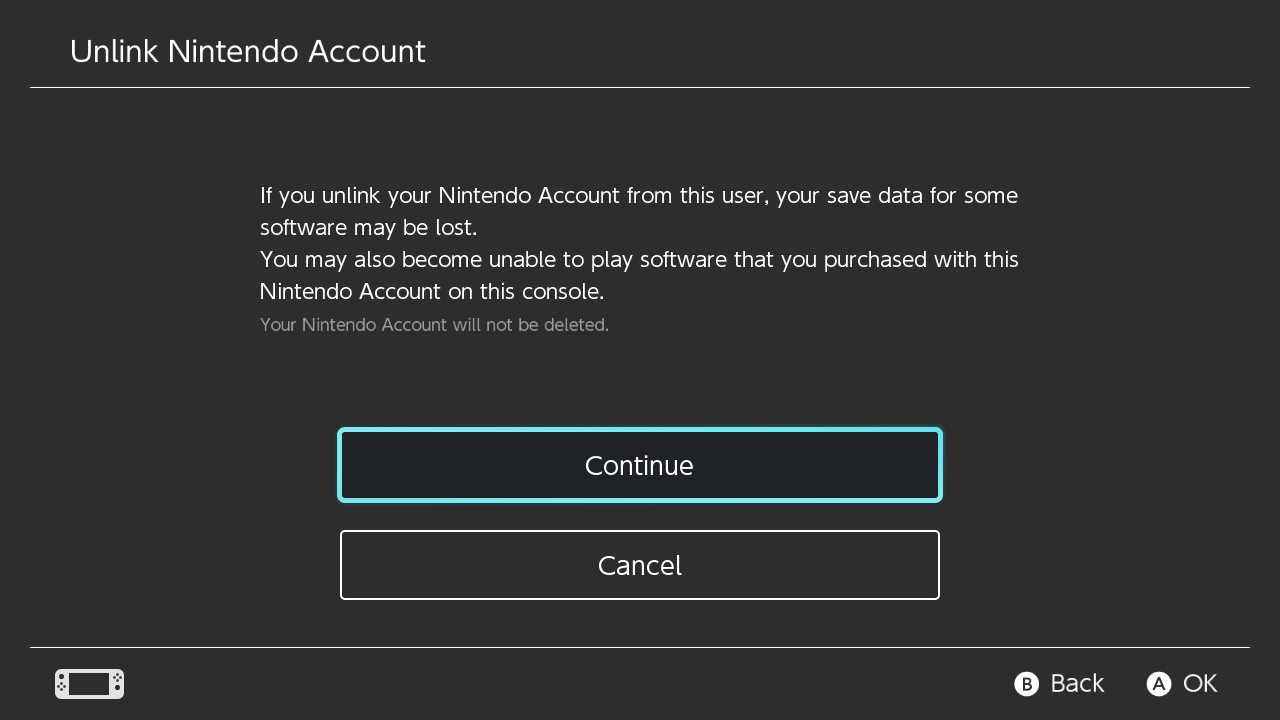 Download Game Switch Unlink Nintendo Account